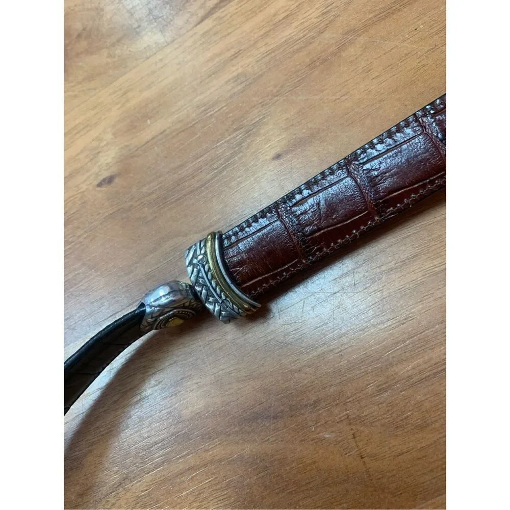 Brighton - 40210 Ladies Belt Size M|30 Reversible Black and Brown